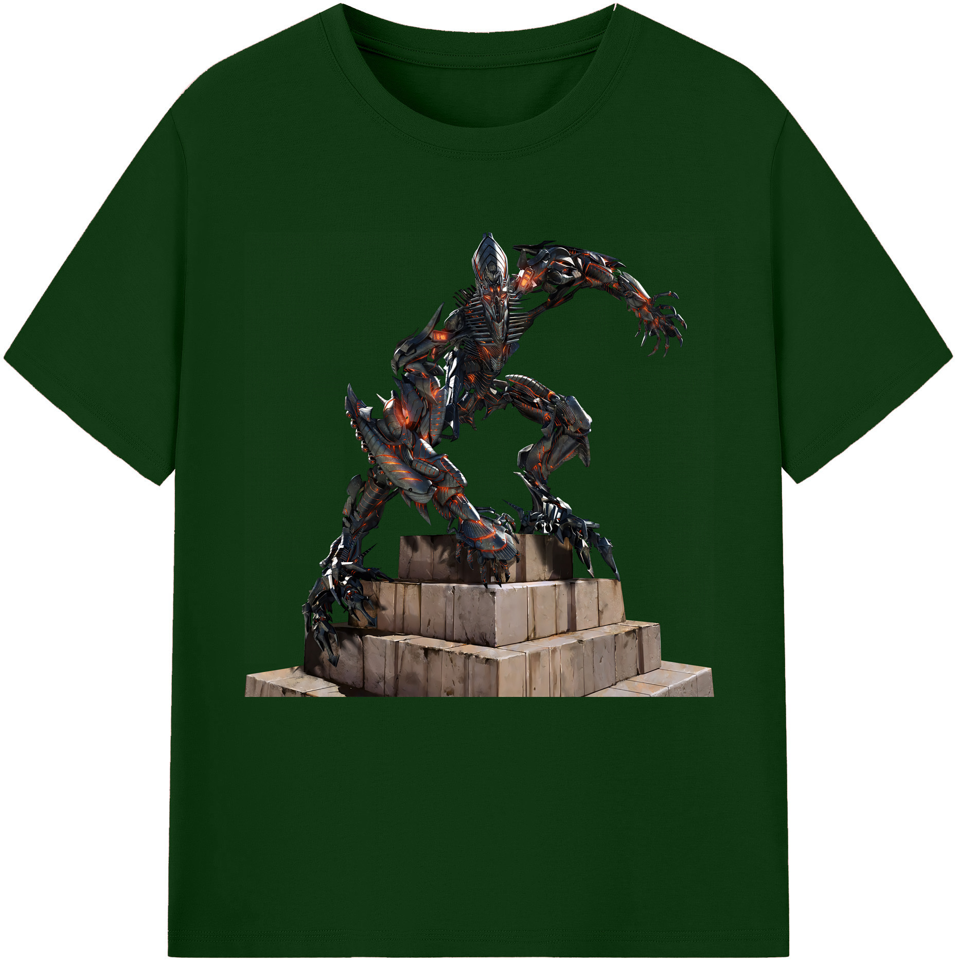 （画像用） Transformers トランスフォーマー 綿100％半袖Tシャツ（フロントプリント）